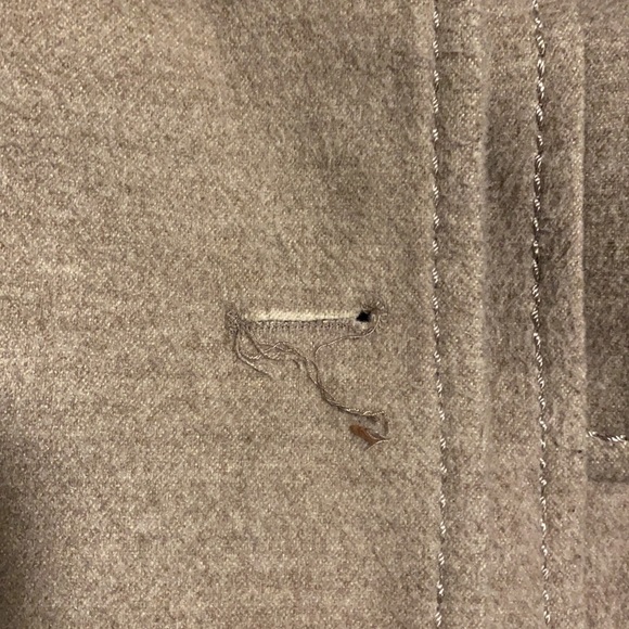 H&M jacket (spring/fall), light brown, size 6 - Picture 2 of 3